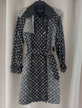 Louis Vuitton Monogram Trench Coat
